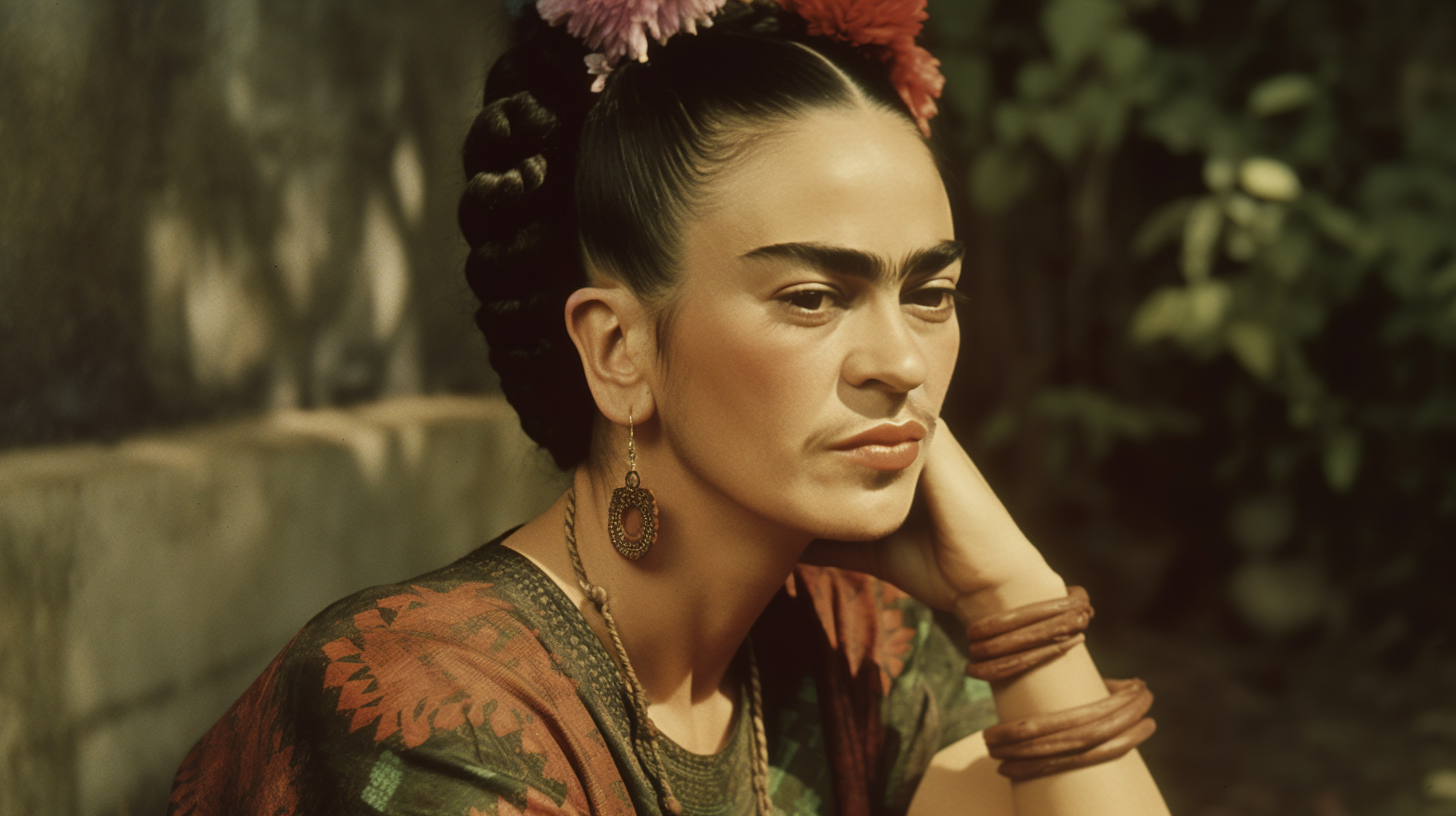 Frida Kahlo and Her Kissmark