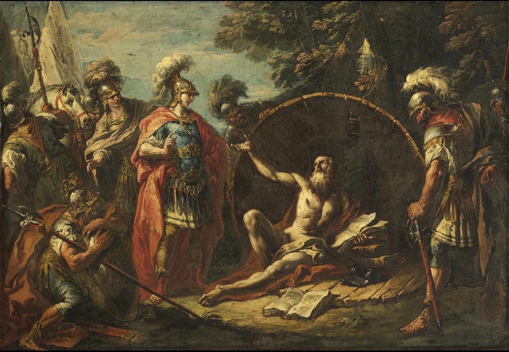 Alexander the Great and Diogenes