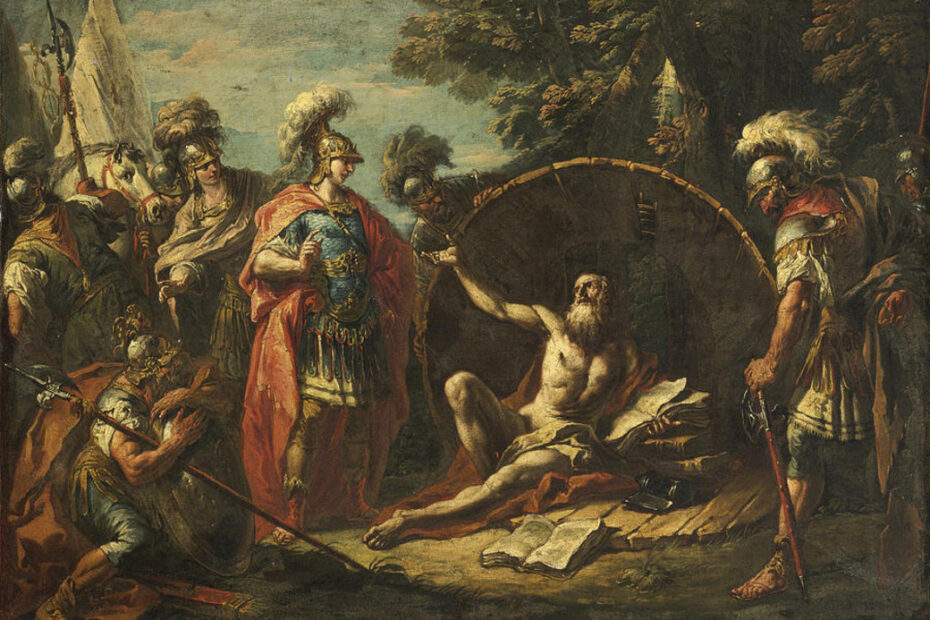 Alexander the Great and Diogenes