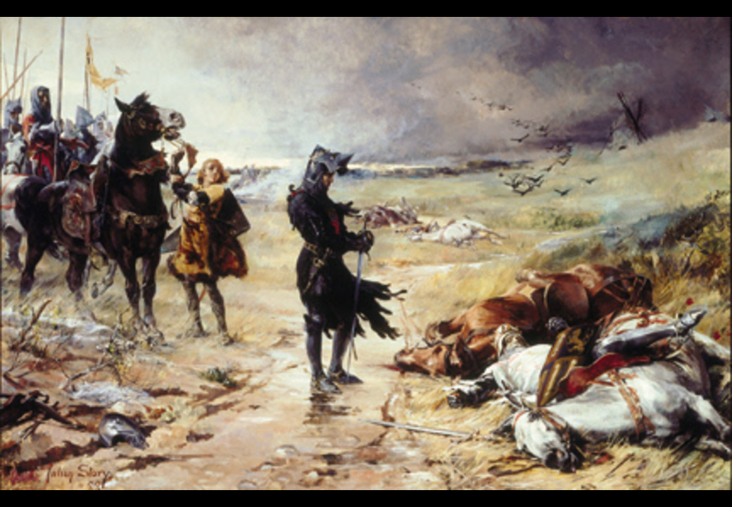 The Black Prince's Baptism By Fire - Vintage Letter Co.