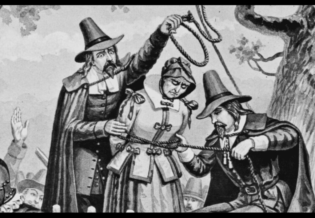 The 1692 First of the Salem Witch Trials