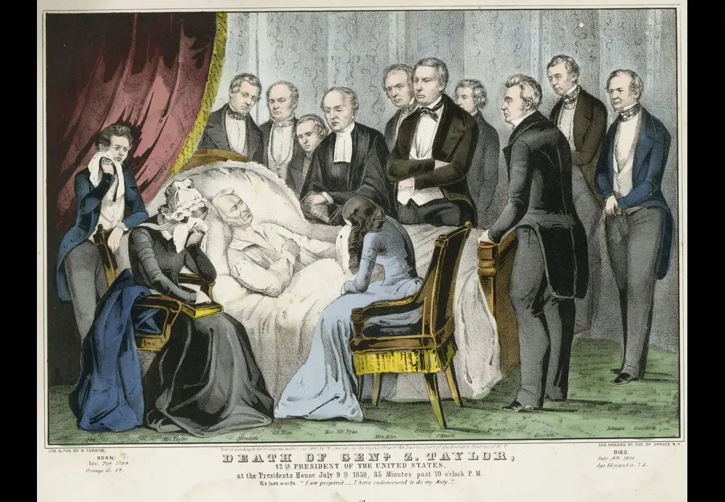 Letters for Zachary Taylor Death: A President’s Final Words