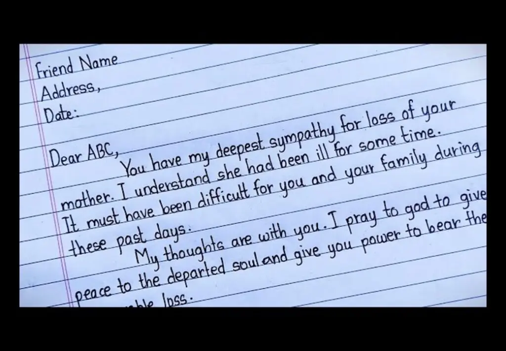 Condolence Letters: Offering Comfort and Support Through Writing