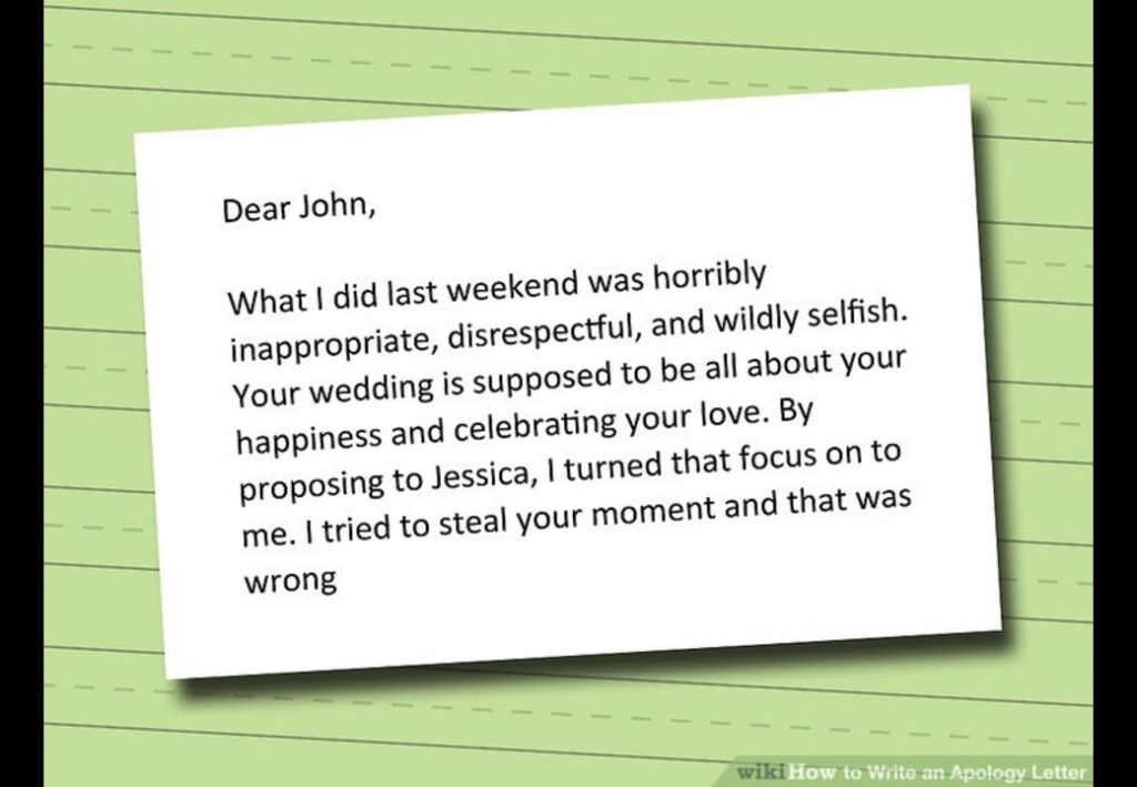 The Art of Writing Apology Letters: Mending Relationships with Words