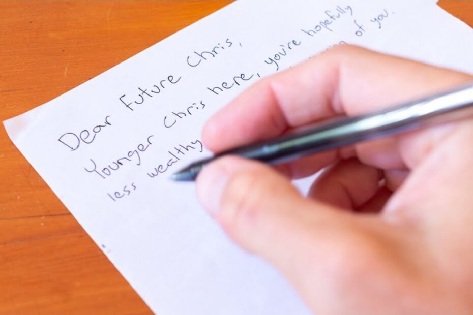 Writing Letters to Your Future Self