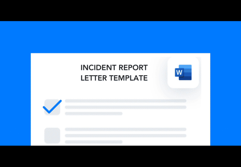 How to Write an Incident Report Letter Like a Pro